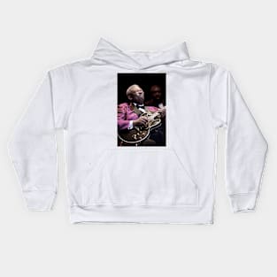 B B King Photograph Kids Hoodie